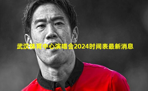 武汉体育中心演唱会2024时间表最新消息