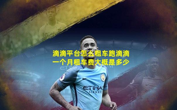 滴滴平台怎么租车跑滴滴一个月租车费大概是多少