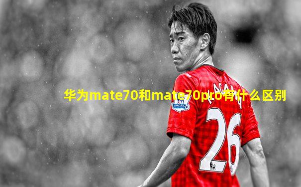 华为mate70和mate70pro有什么区别