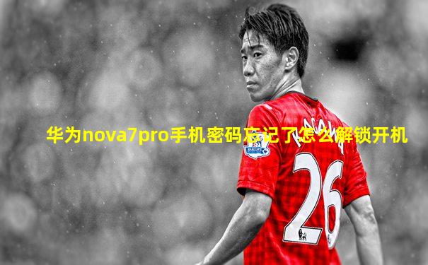 华为nova7pro手机密码忘记了怎么解锁开机