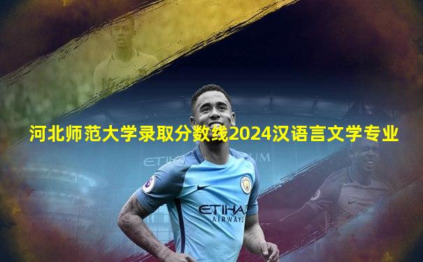 河北师范大学录取分数线2024汉语言文学专业
